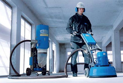 Использование профессионального оборудования гарантирует качество шлифовки бетонного пола