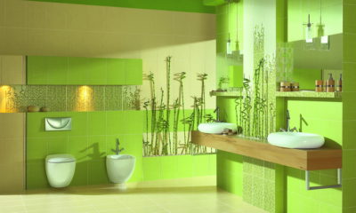 Природные мотивы в дизайне ванной комнаты