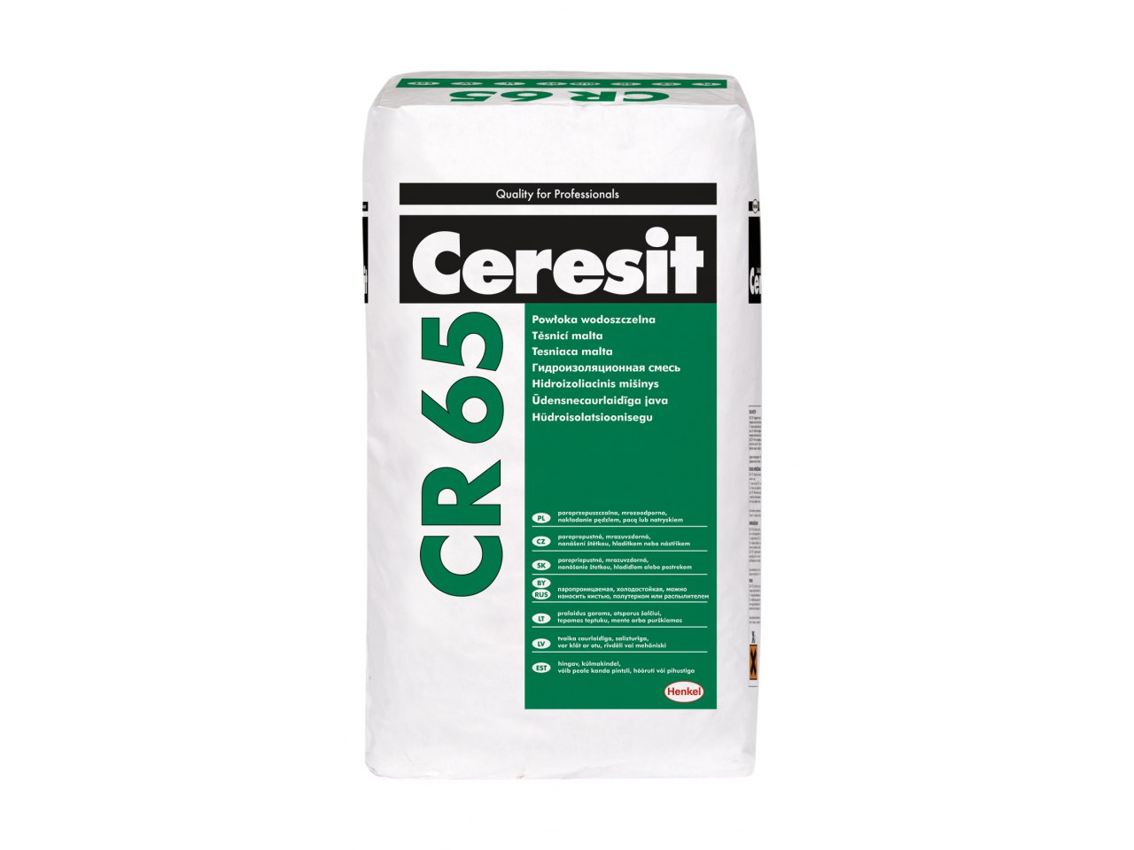 Можно ли гидроизоляцию Ceresit CR65 использовать вместо затирки Ceresit CE33?